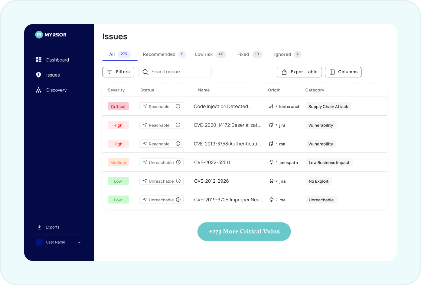 Vulnerabilities Detection Engine